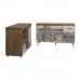 Balcão Armário Camila Cozinha Gabinete de Pia 140 cm e Balcão para Forno Elétrico e Microondas Lilian Savana Off White