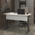Mesa para Escritório Home Office Estudo ou Trabalho Branca 120 cm Modelo Mayara Mobília Decor