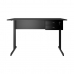 Mesa para Escritório Home Office Estudo ou Trabalho Preto 120 cm Modelo Mayara Mobília Decor