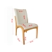 Kit 2 Cadeira Aura Estofada Estrutura Em Madeira Maciça Linho 25 Bege Conforto Para Sala De Jantar Mobília Decor