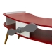 Mesa Avião Vermelho com Hélice e Pés Palito Design Criativo Mesa Desenho Quarto Menina Menino Infantil Mobília Decor