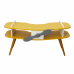 Mesa Avião Amarelo com Hélice e Pés Palito Design Criativo Mesa Desenho Quarto Menina Menino Infantil Mobília Decor