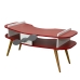 Mesa Avião Vermelho com Cadeira e Hélice e Pés Palito Design Criativo Mesa Desenho Quarto Menina Menino Infantil Decor