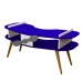 Mesa Avião Azul com Cadeira e Hélice e Pés Palito Design Criativo Mesa Desenho Quarto Menina Menino Infantil Decor