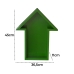 Nicho Seta Verde Prateleira Decorativa para Quarto Infantil Menina Menino Organizador Mobília Decor