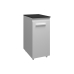 Arm&aacute;rio Multiuso Zoe 1 Porta Compacto para Cozinha e &Aacute;rea de Servi&ccedil;o Branco Mob&iacute;lia Decor