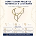 Base Poltrona A&ccedil;o Moderno Industrial Aramado Metal Refor&ccedil;ado Dourado