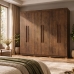 Guarda Roupa Casal Roupeiro 6 Portas 2 Gav Quarto Imbuia