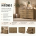 C&ocirc;moda 8 Gavetas Quarto Organizadora Multiuso Design Moderno Nature