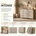 C&ocirc;moda 8 Gavetas Quarto Organizadora Multiuso Design Moderno Nature Fendi