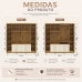 Guarda Roupa Casal 6 Portas 6 Gavetas Roupeiro Grande Nature