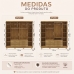 Guarda Roupa Casal 6 Portas 6 Gavetas Roupeiro Grande Nature Brisa